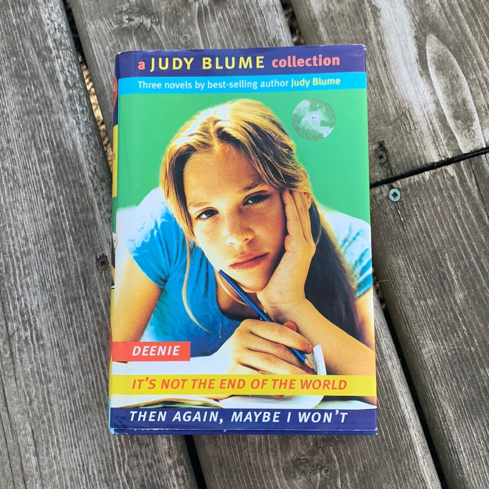 Vintage Judy Blume Hardcover with 3 Novels